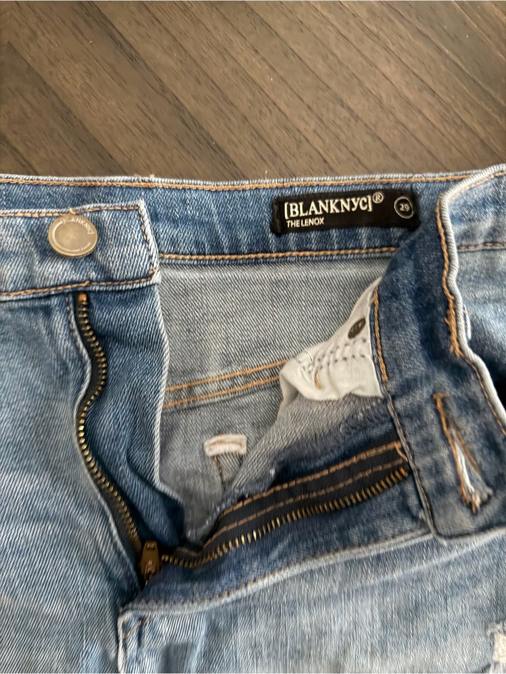 Blank NYC Distressed Shorts